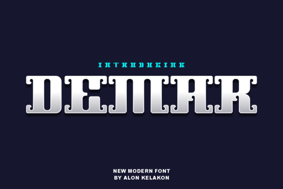 Demar: A Modern Display Font That Elevates Digital Branding