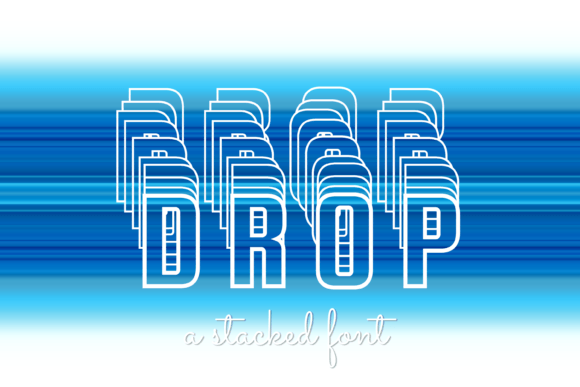 Drop: A Display Font That Lands Just Right
