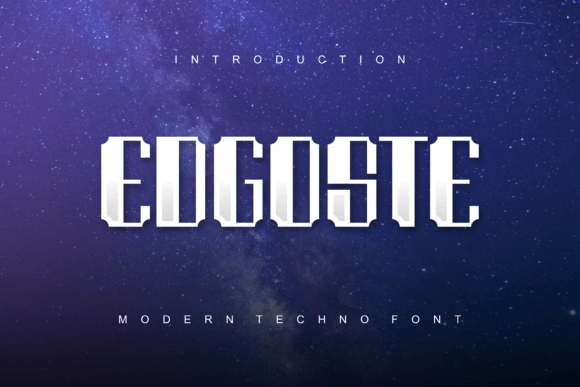 Edgoste: A Bold Display Font for Scroll-Stopping Marketing