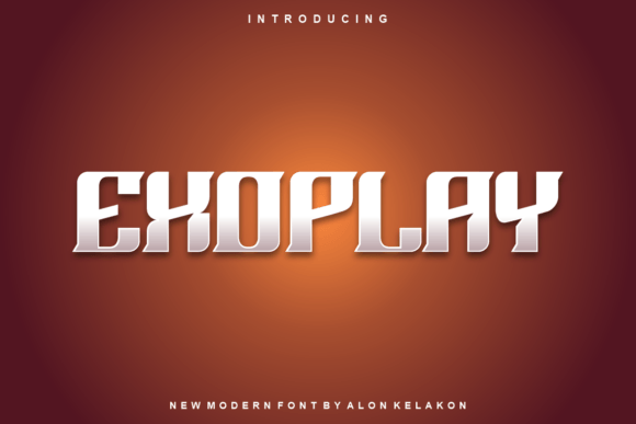 Exoplay: A Display Font That Cuts Through the Feed