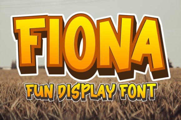 Fiona: A Display Font That Feels Like a Creative Spark