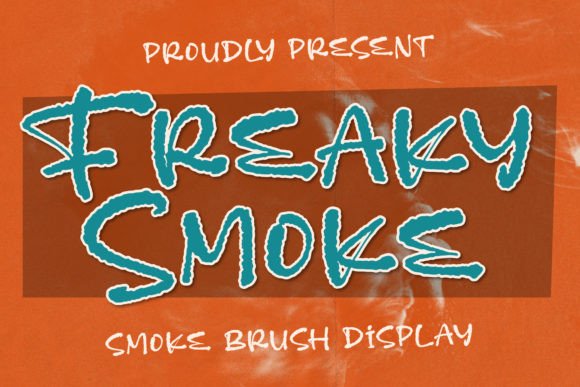 Freaky Smoke: A Display Font That Delivers Personality at a Glance
