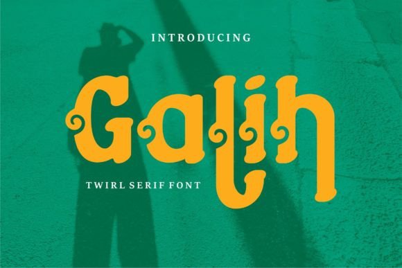 Galih: A Modern Display Font That Elevates Real Small Business Branding
