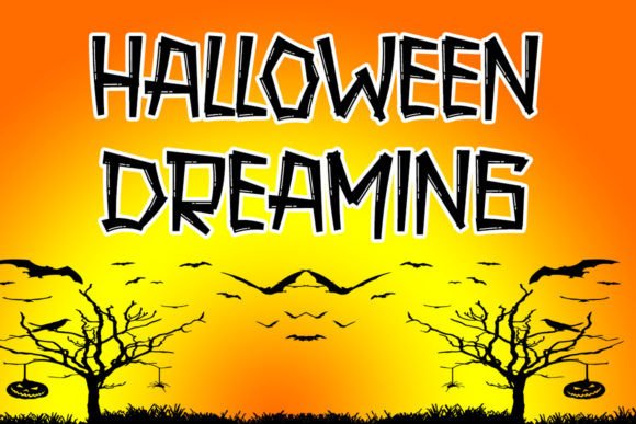 Halloween Dreaming: A Display Font for Editorial Magic