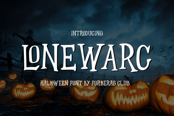 Lonewarc: A Display Font That Makes Headlines Dance
