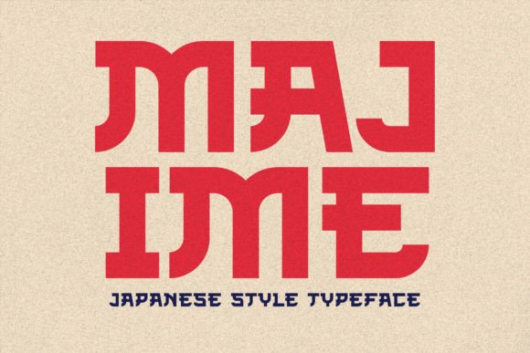 Majime: A Bold Display Font for Web Design