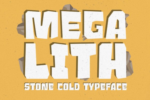 Megalith: A Bold Display Typeface for Editorial Impact