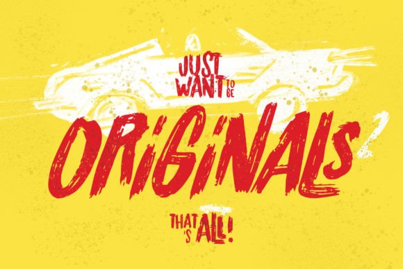 Originals 2: A Playful, Hand-Drawn Display Typeface for Makers