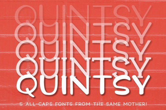 Quintsy: A Display Font Built for Digital Impact