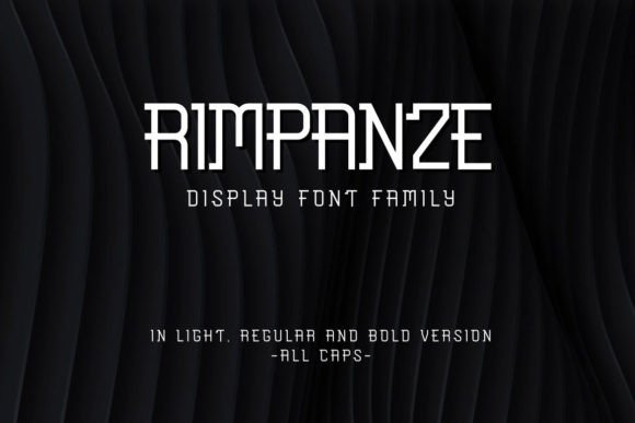Rimpanze: A Modern Display Font That Feels Like a Thoughtful Design Choice