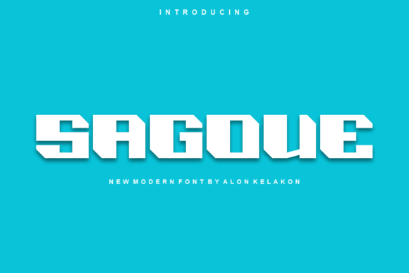 Sagove: A Modern Display Font That Elevates Handmade Design