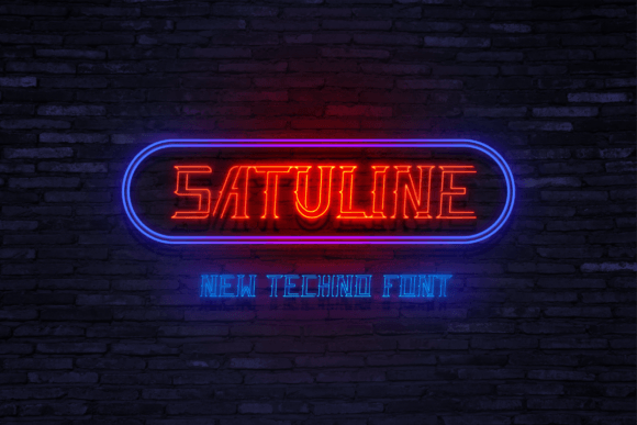 Satuline: A Confident Display Font for Small Business Branding