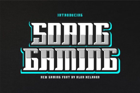 Soang Gaming: A Modern Display Font for Scroll-Stopping Campaigns