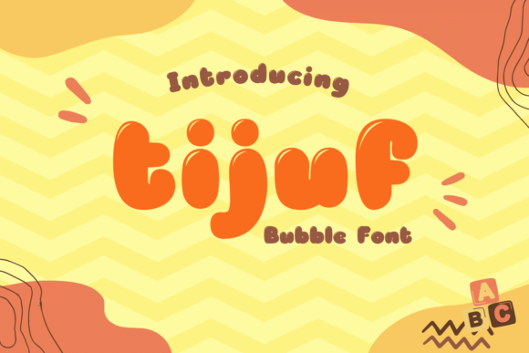 Tijuf: A Display Font That Adds Joy to Your Brand