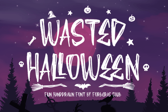 Wasted Halloween Font: Spooky Branding That Builds Trust